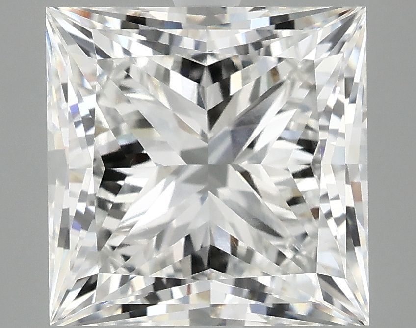 4.91 Carat F-VVS2 Princess Lab Diamond