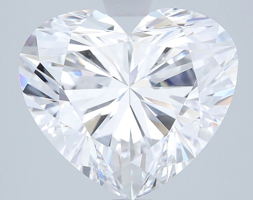 4.06 Carat D-VVS2 Heart Lab Diamond