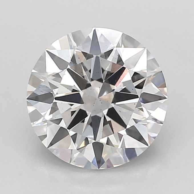 4.02 Carat E-SI1 Round Lab Diamond