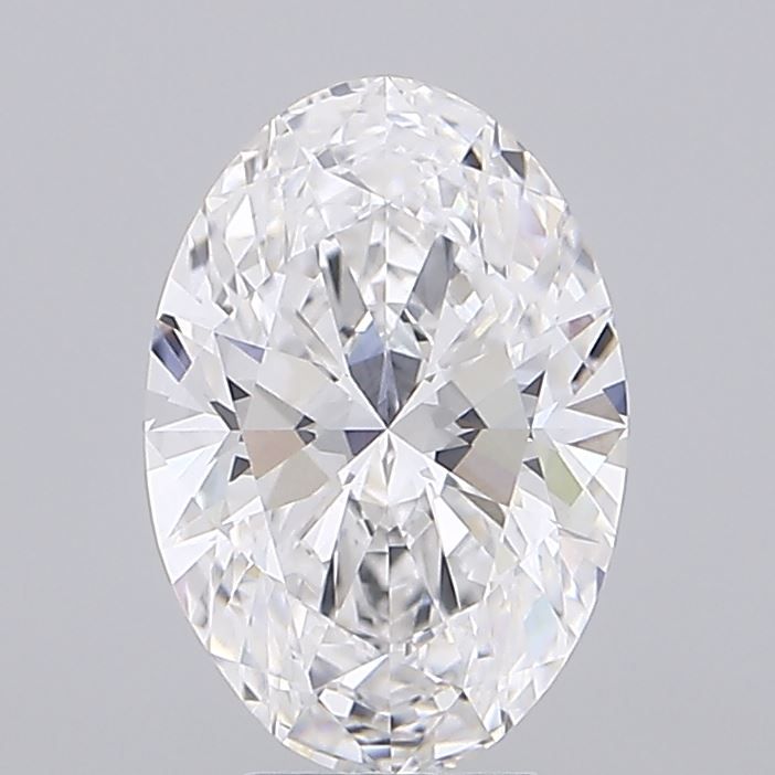 4.01 Carat D-VVS2 Oval Lab Diamond