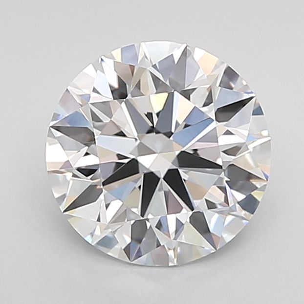 2.06 Carat E-IF Round Lab Diamond