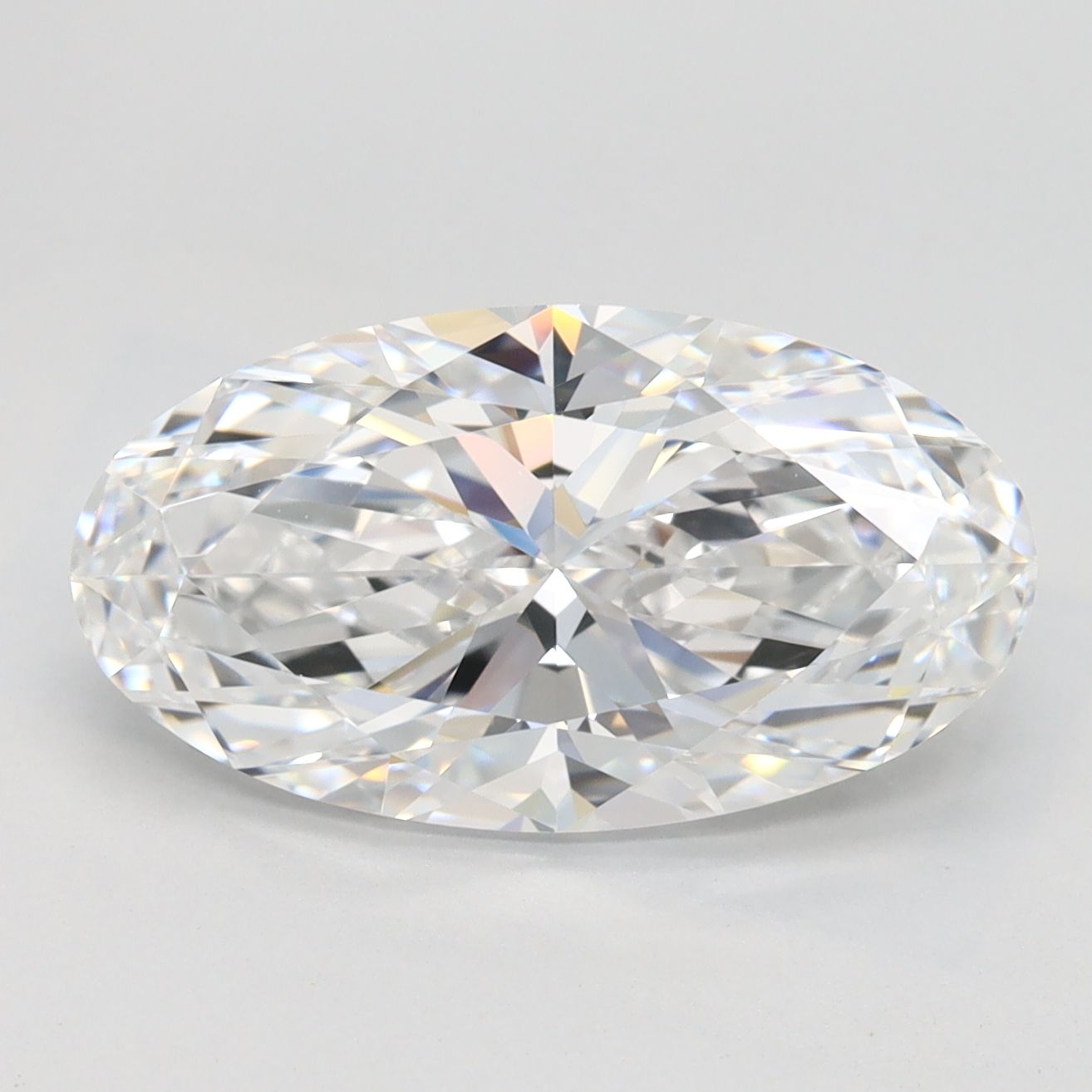 3.37 Carat D-VVS1 Oval Lab Diamond