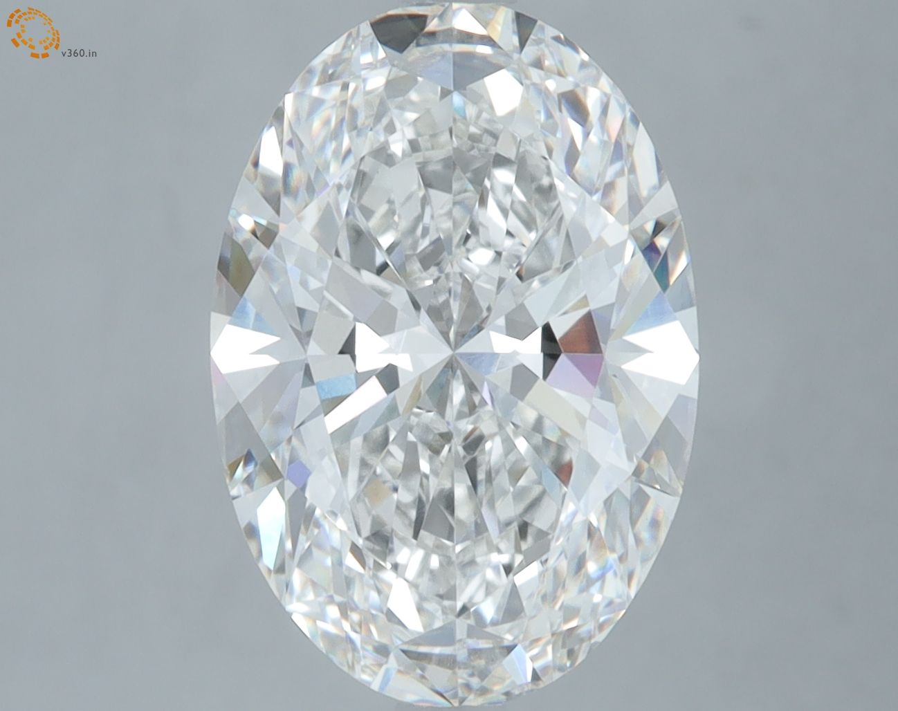 5.10 Carat E-VVS2 Oval Lab Diamond