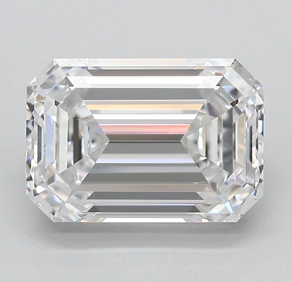 4.17 Carat D-VVS1 Emerald Lab Diamond