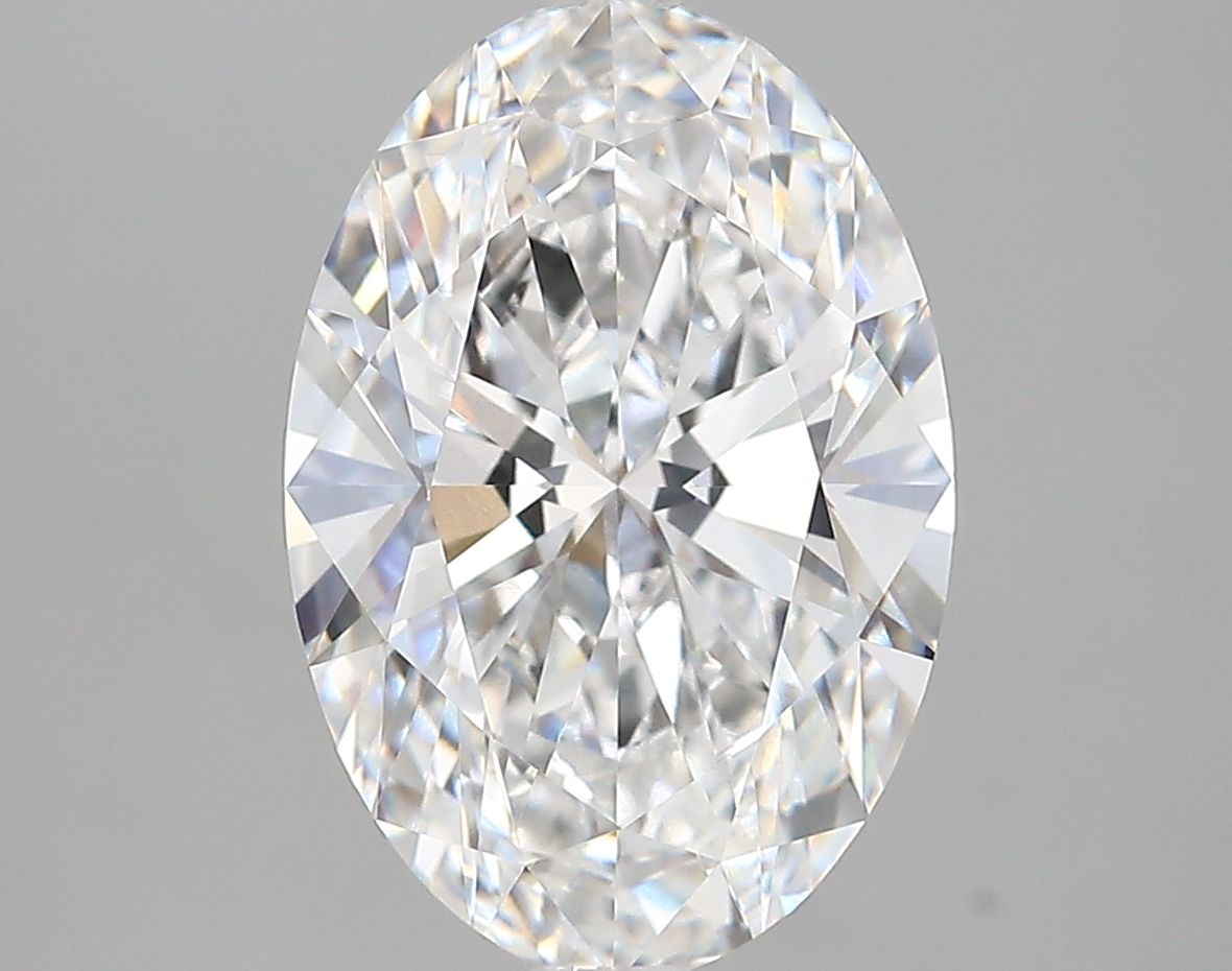 4.36 Carat D-VVS2 Oval Lab Diamond