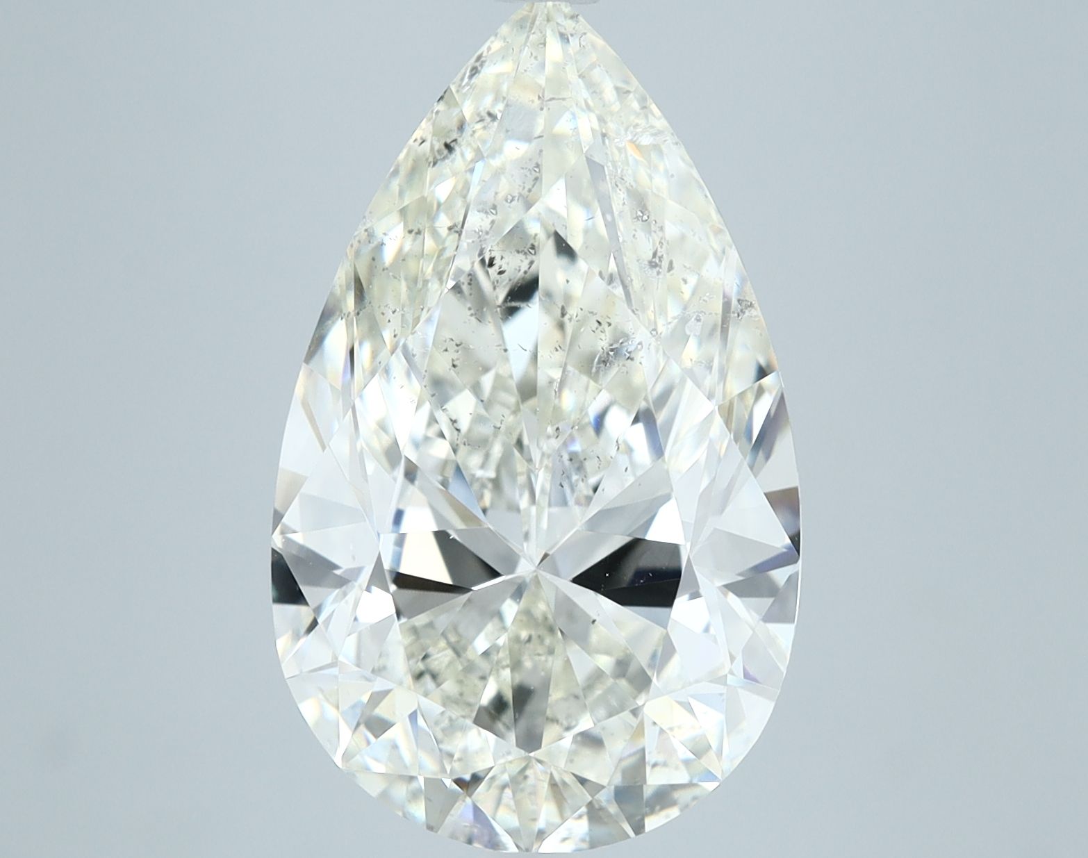 7.02 Carat I-SI2 Pear Cut Diamond