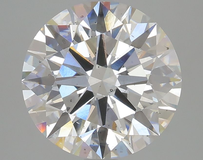 3.52 Carat F-SI1 Round Lab Diamond