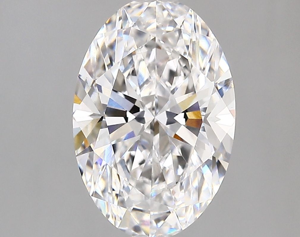 2.77 Carat D-VS1 Oval Lab Diamond