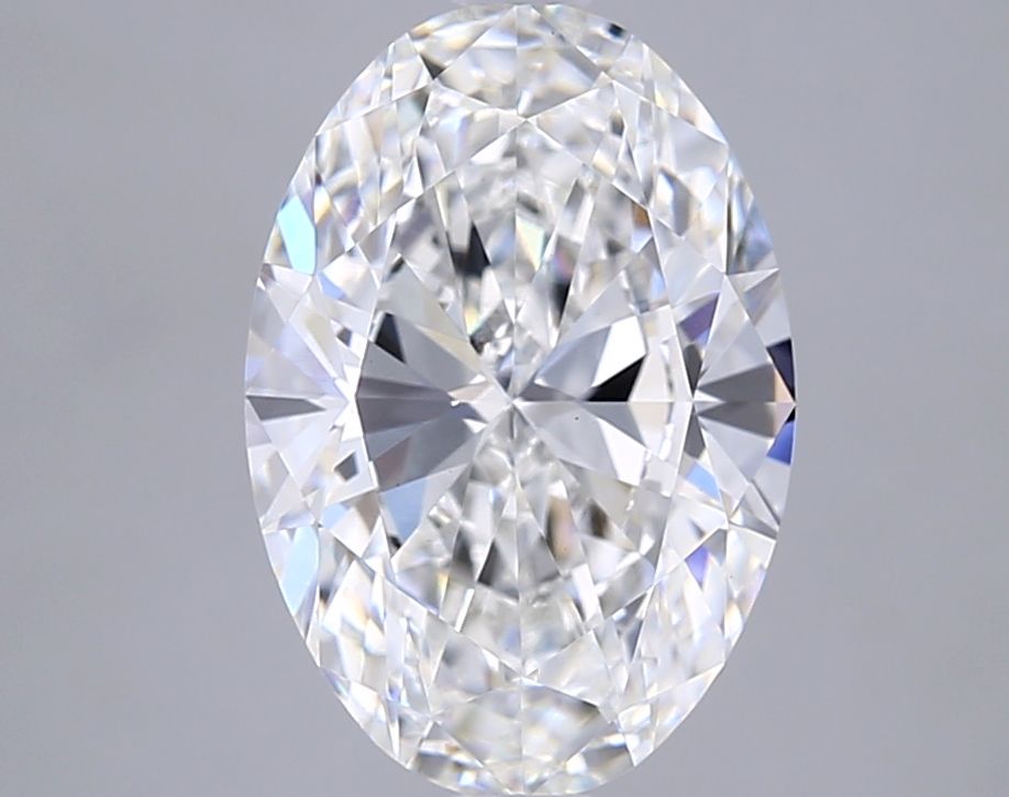3.19 Carat F-VVS2 Oval Lab Diamond