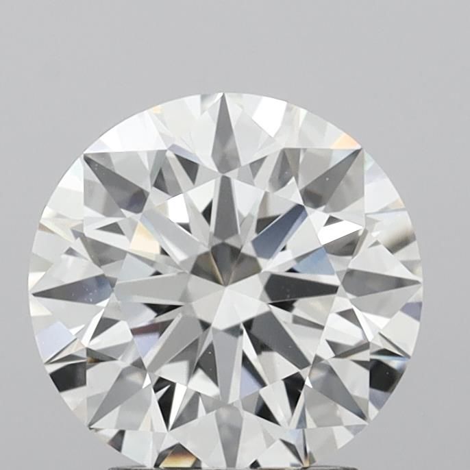 3.05 Carat F-VVS2 Round Lab Diamond
