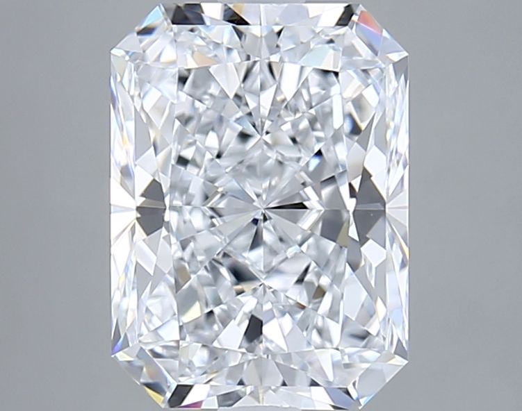 3.05 Carat D-VVS2 Radiant Lab Diamond