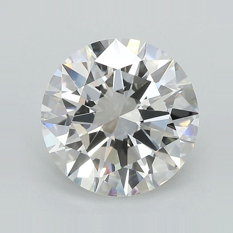 4.12 Carat E-VVS2 Round Lab Diamond