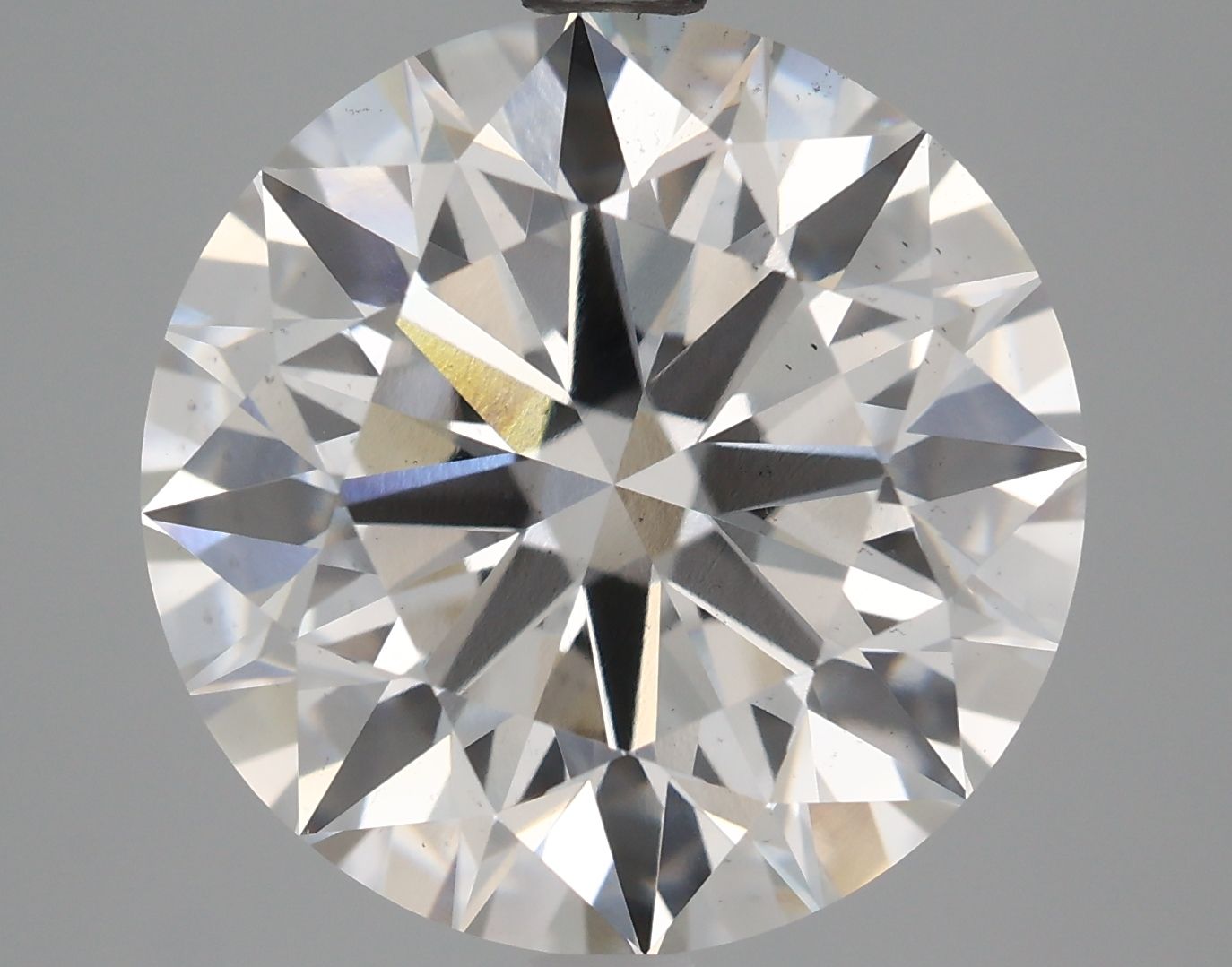 5.53 Carat G-VS2 Round Lab Diamond
