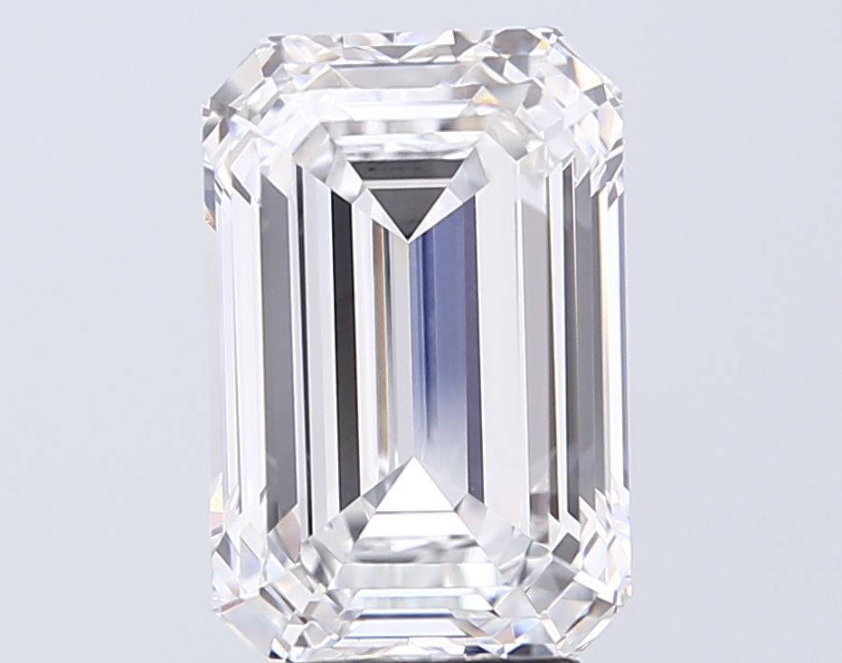 6.09 Carat D-VVS2 Emerald Lab Diamond