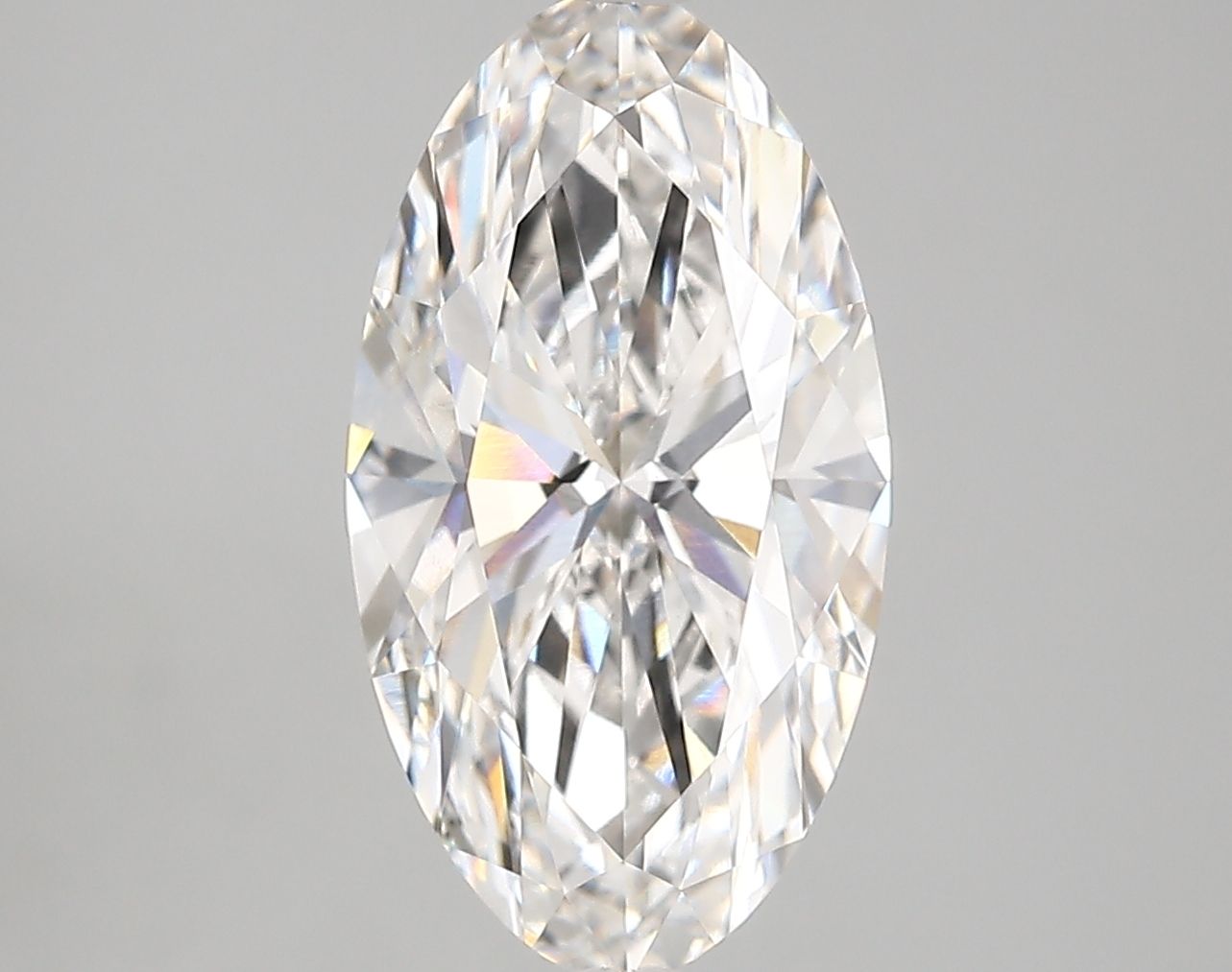 3.67 Carat E-VVS2 Oval Lab Diamond