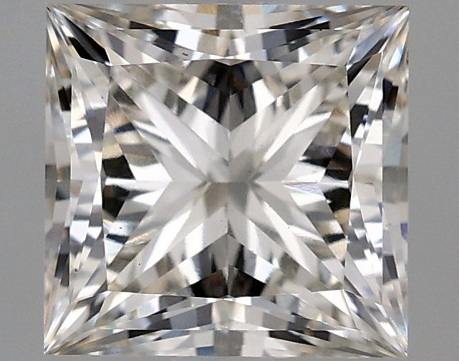 2.52 Carat H-VS1 Princess Lab Diamond