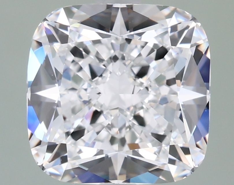 3.01 Carat D-VVS2 Cushion Lab Diamond
