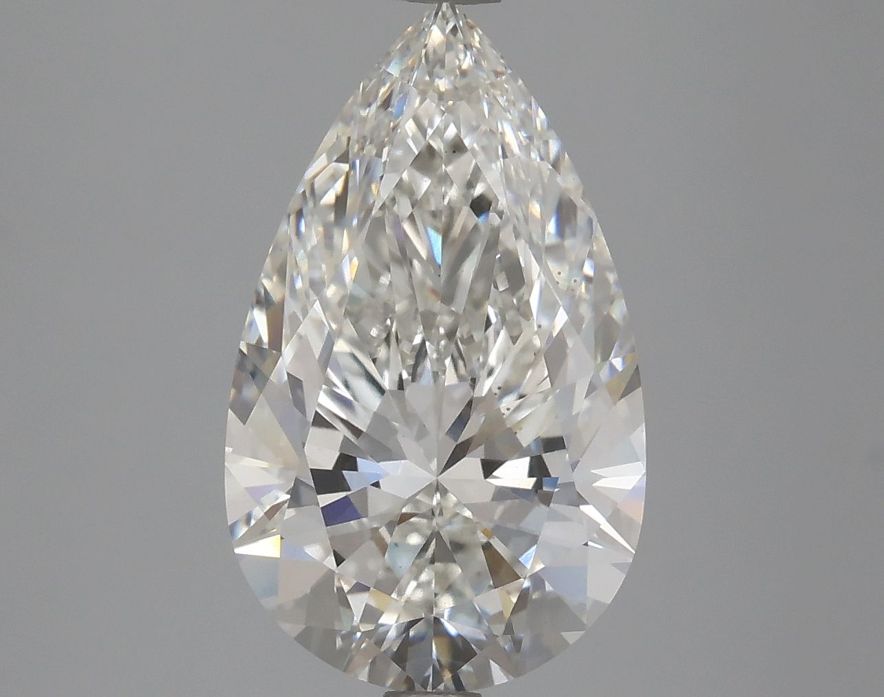 4.13 Carat G-VS1 Pear Lab Diamond