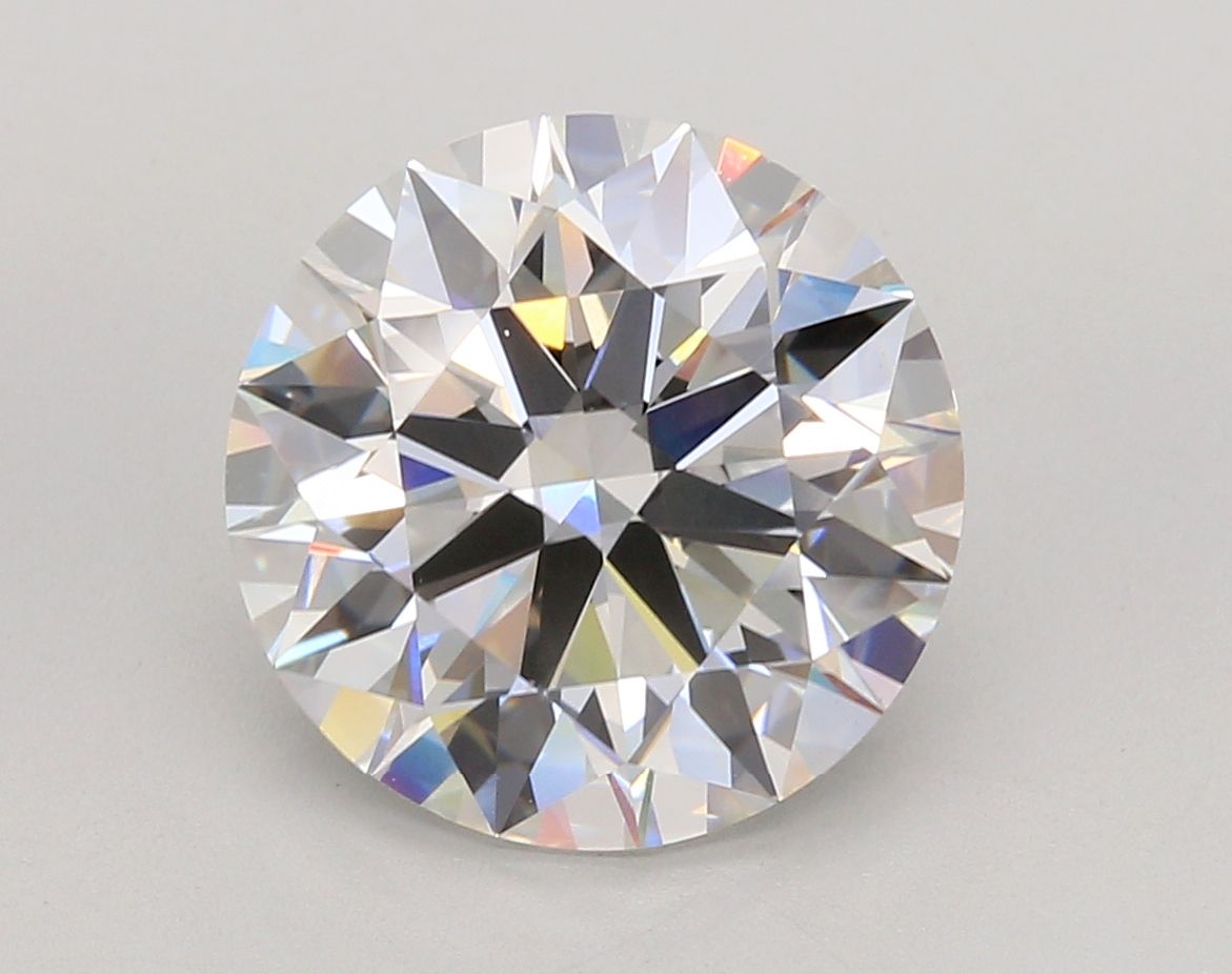 5.04 Carat F-VVS2 Round Lab Diamond