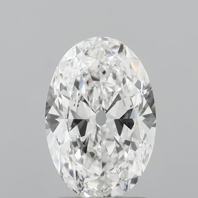 1.36 Carat D-VS1 Oval Lab Diamond