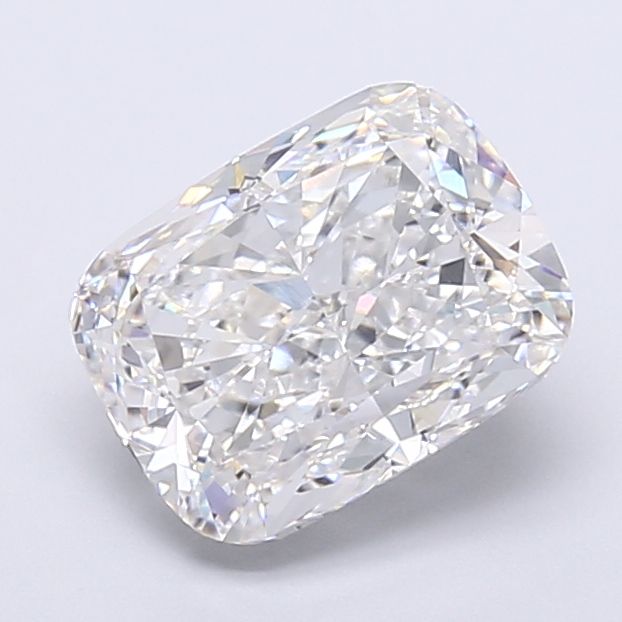 4.39 Carat F-VVS2 Cushion Lab Diamond