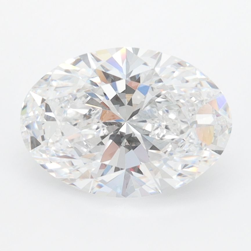 2.07 Carat D-IF Oval Lab Diamond