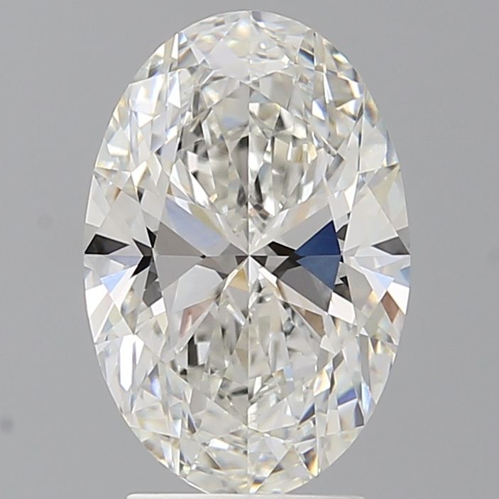 3.08 Carat F-VVS2 Oval Lab Diamond