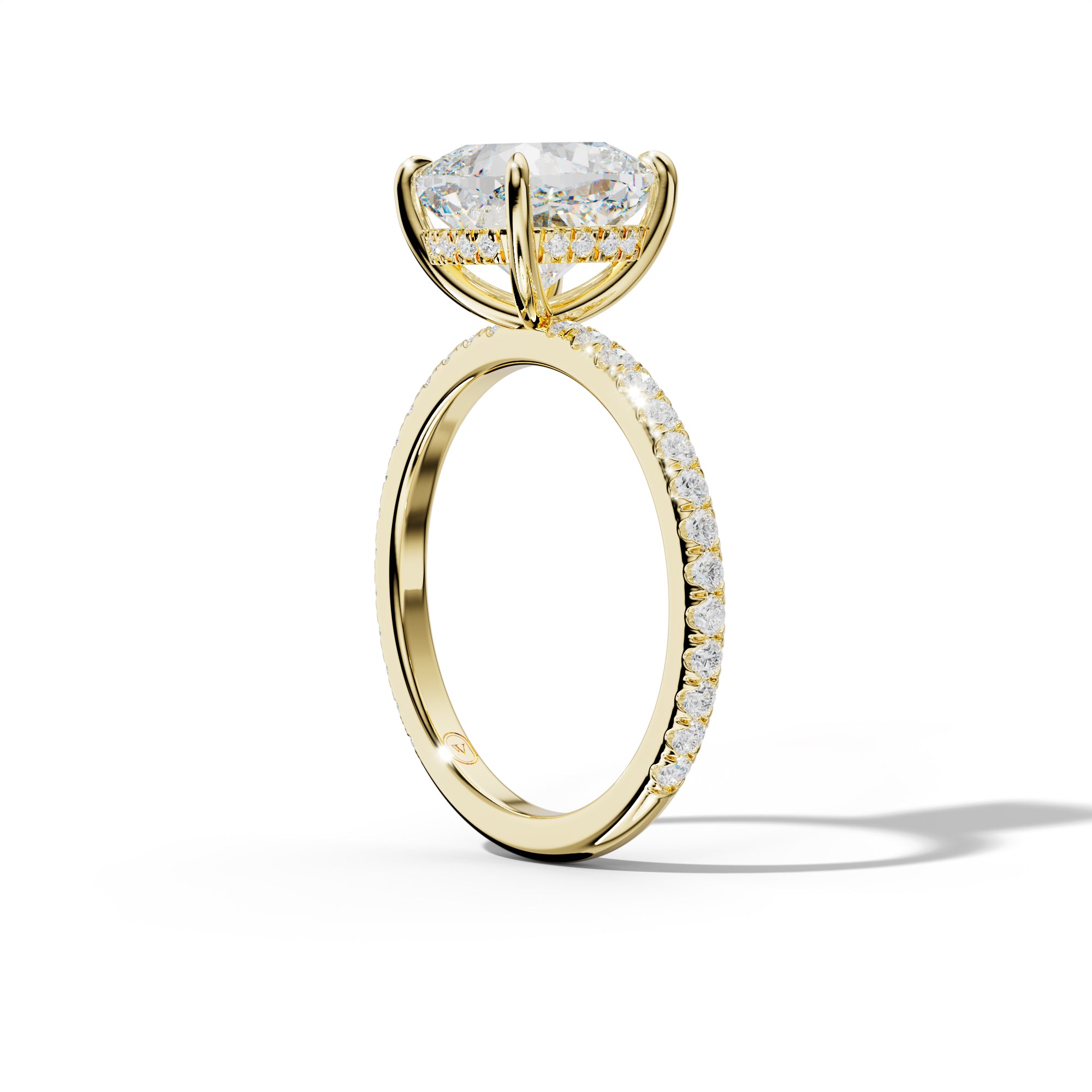 Noor Cushion Diamond Engagement Ring
