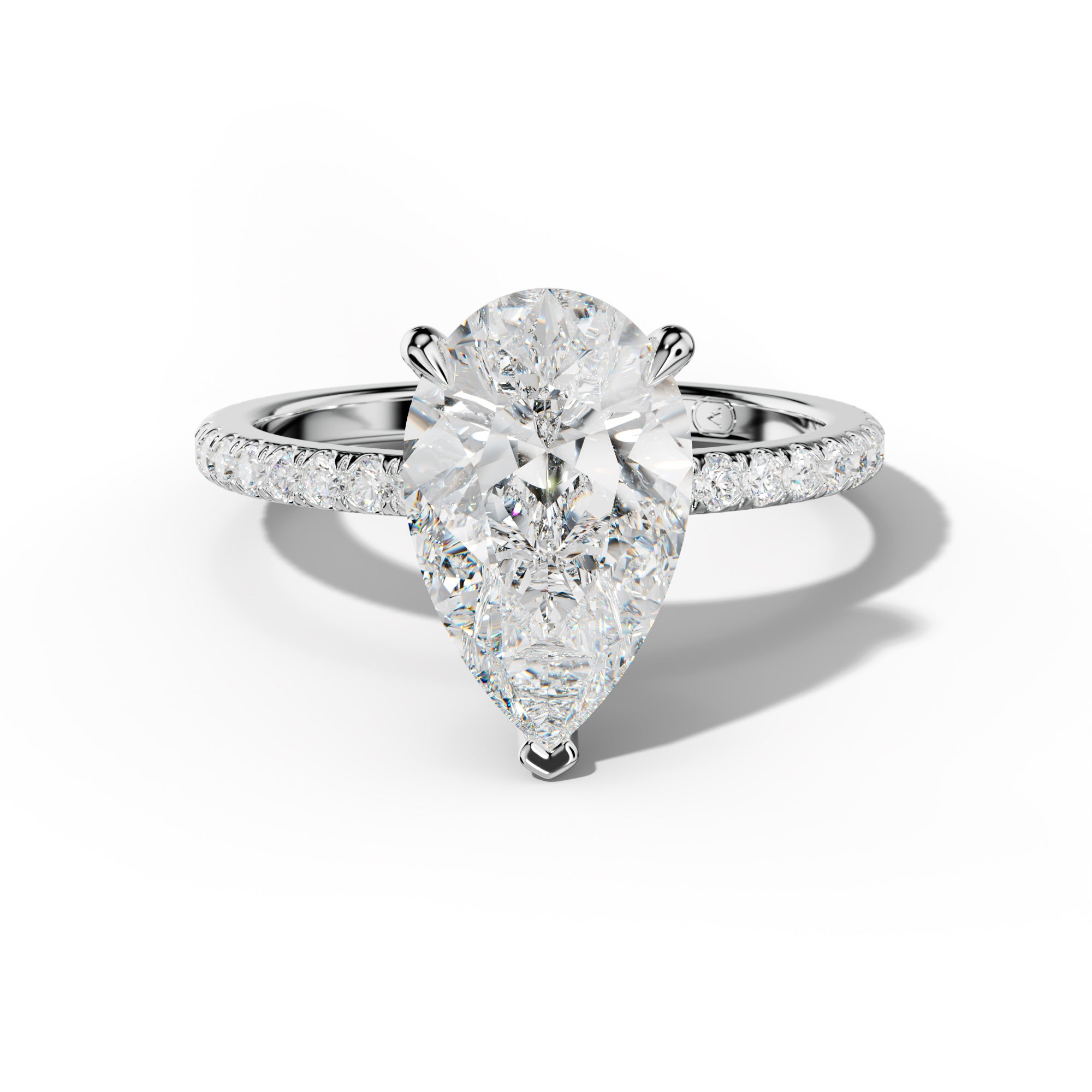 Noor Pear Shape Engagement Ring