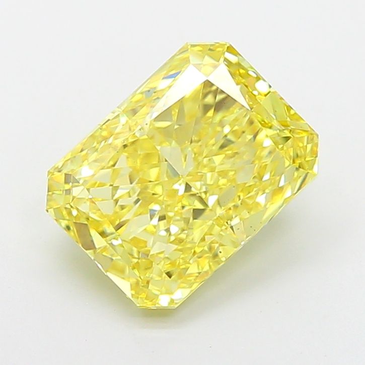 3.76 Carat Radiant Cut Fancy Yellow
