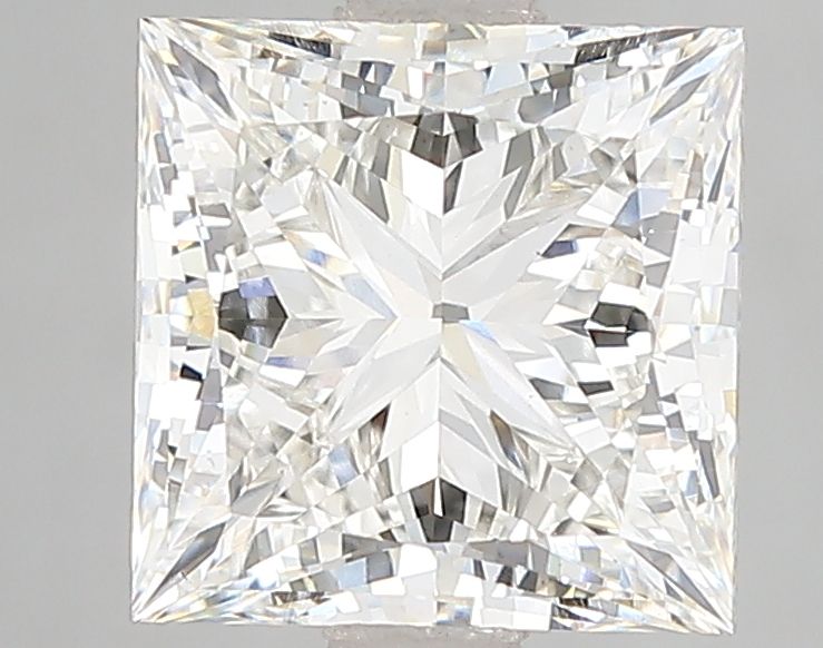 3.06 Carat G-VS1 Princess Lab Diamond