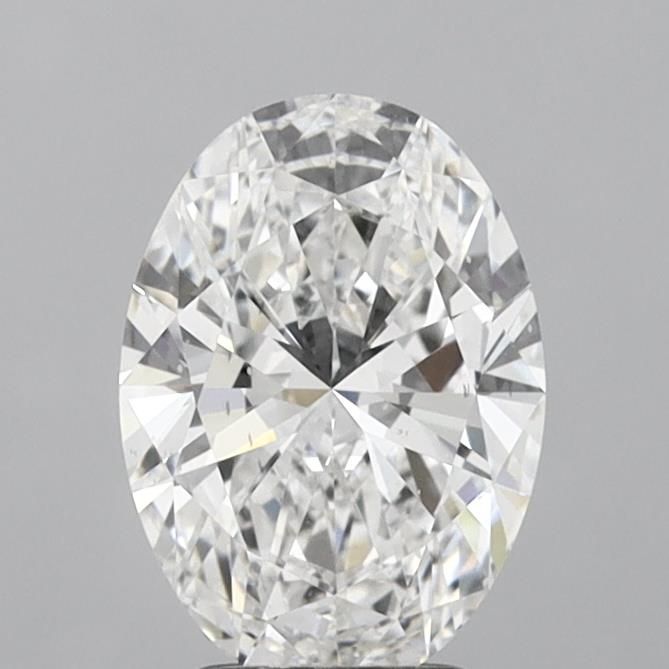 3.00 Carat E-VS2 Oval Lab Diamond