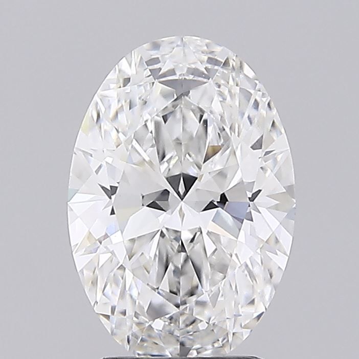 2.21 Carat E-VVS2 Oval Lab Diamond