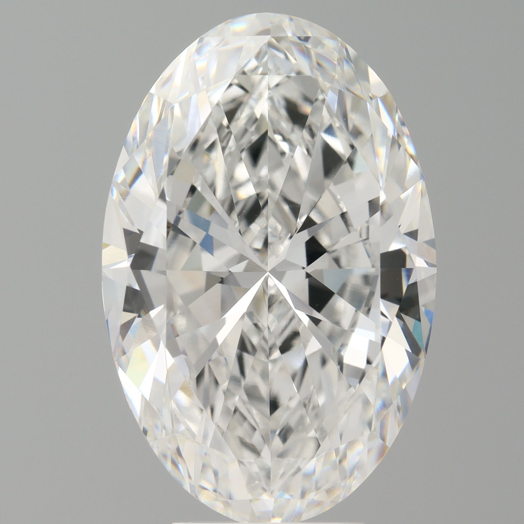 6.54 Carat E-VVS2 Oval Lab Diamond