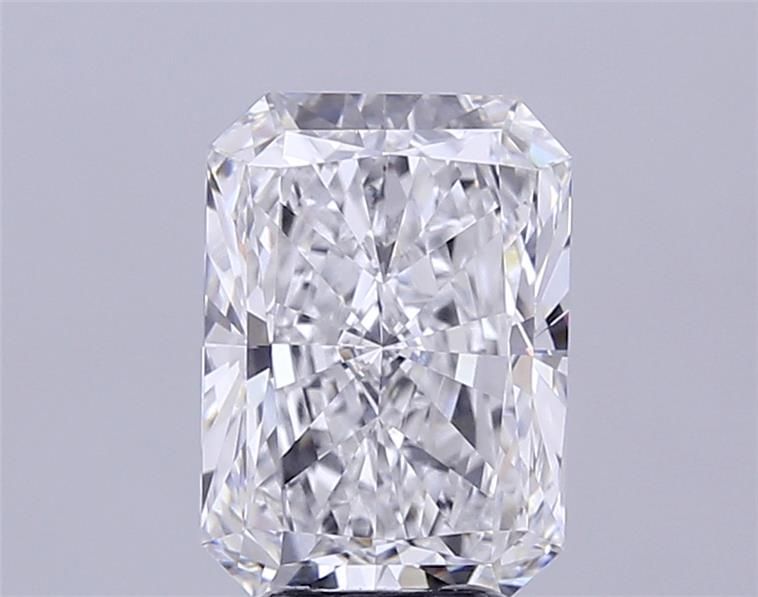 5.06 Carat D-VVS2 Radiant Lab Diamond