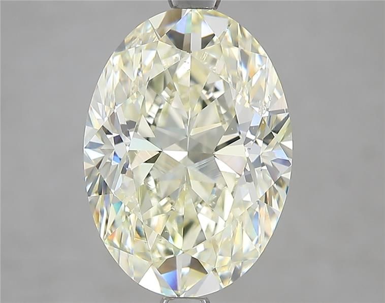 4.03 Carat K SI1 Oval Diamond