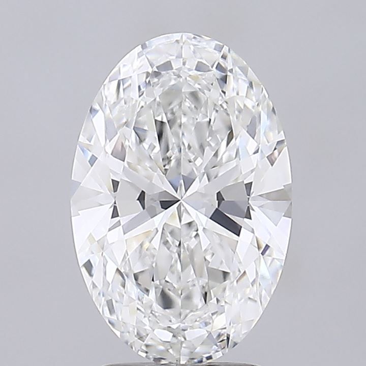 3.02 Carat E-VVS1 Oval Lab Diamond