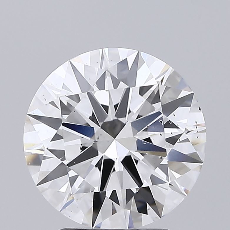 3.05 Carat F-SI1 Round Lab Diamond