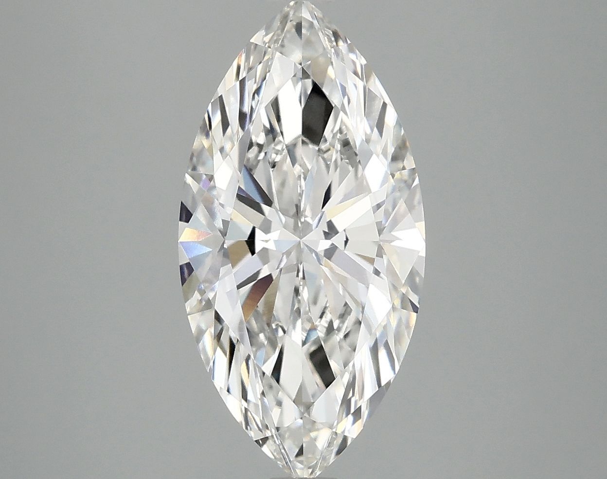 2.98 Carat F-VVS2 Marquise Lab Diamond