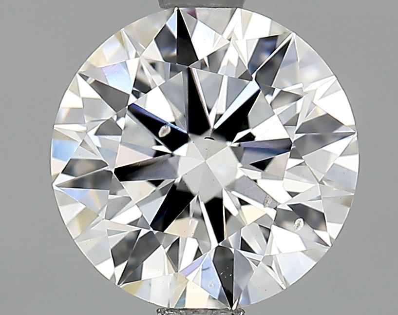1.68 Carat F-SI1 Round Lab Diamond