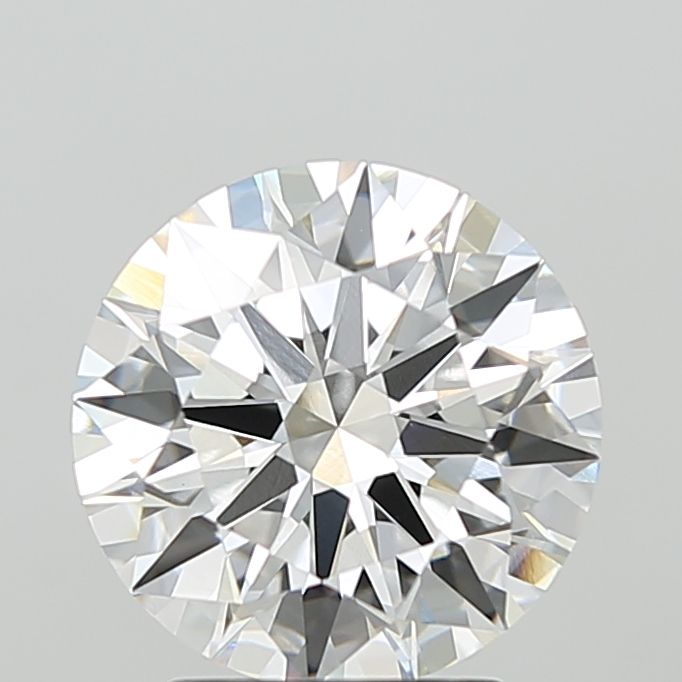3.05 Carat F-VVS2 Round Lab Diamond