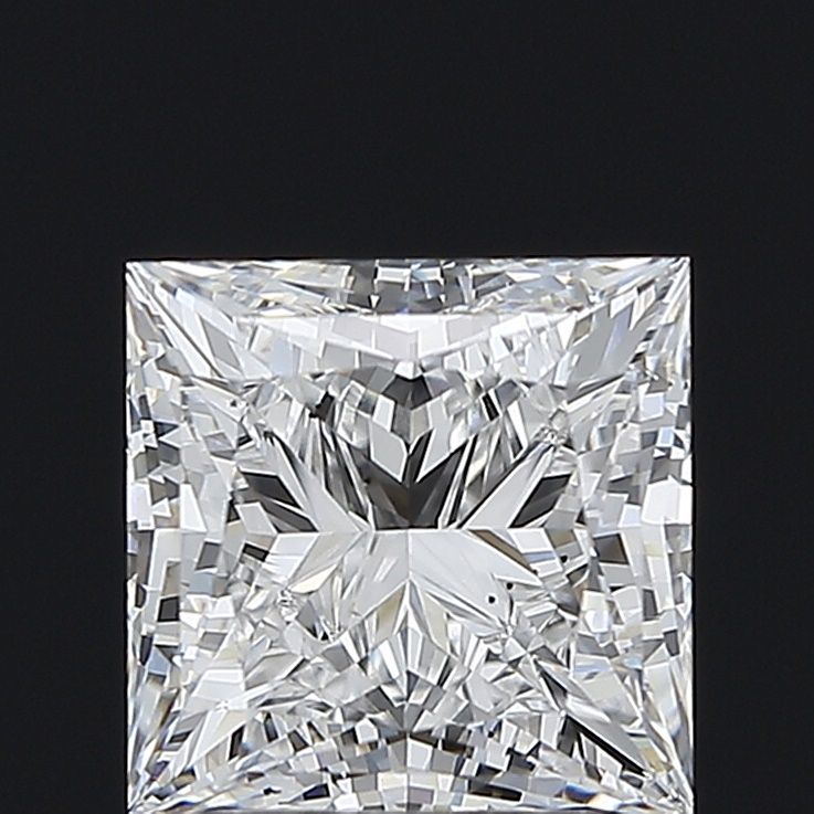 3.29 Carat E-SI1 Princess Lab Diamond