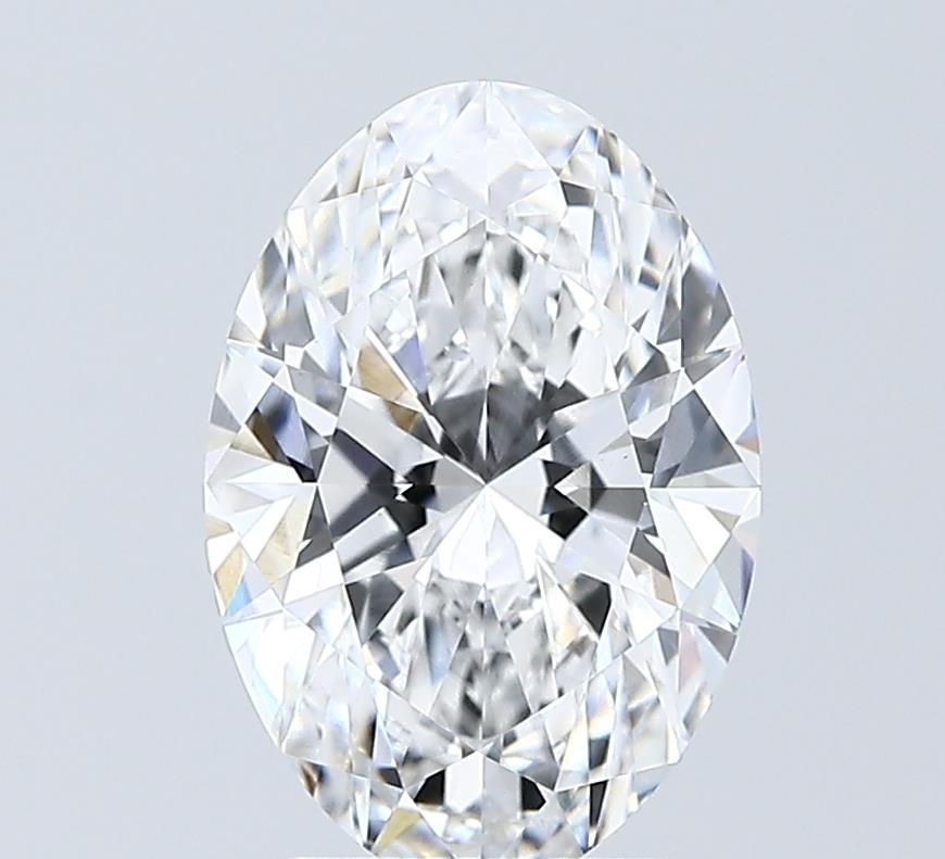 2.58 Carat D-VS1 Oval Lab Diamond