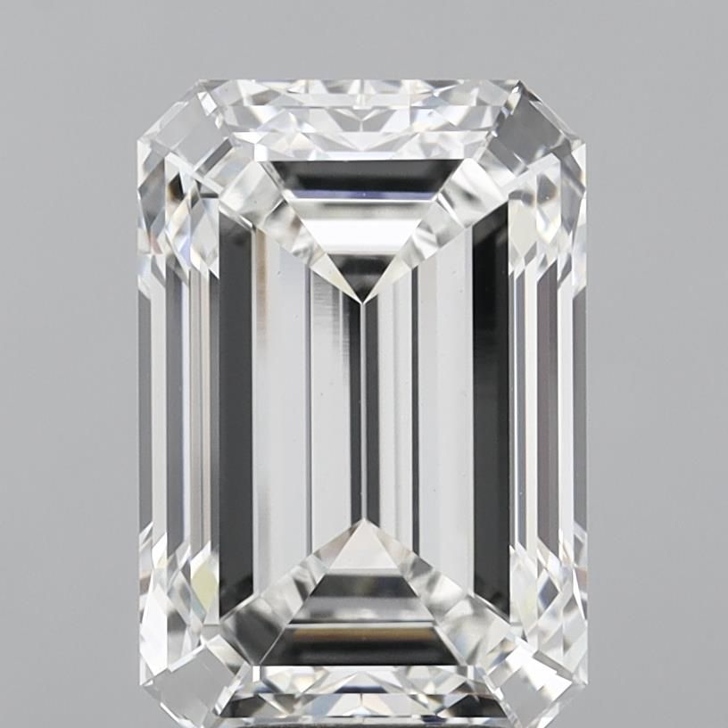 5.10 Carat F-VVS2 Emerald Lab Diamond
