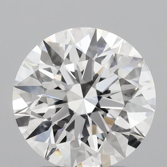 2.01 Carat D-VS1 Round Lab Diamond