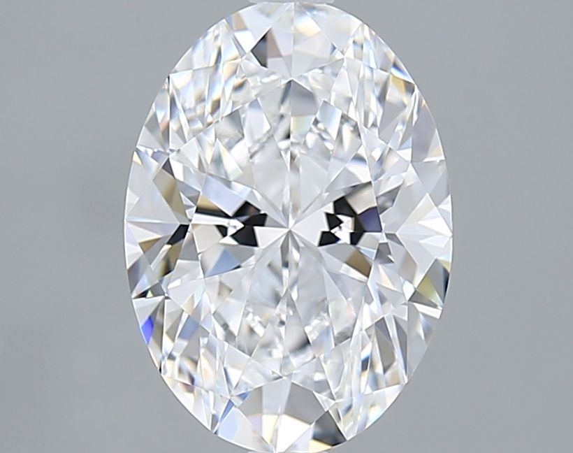 2.57 Carat D-VVS1 Oval Lab Diamond