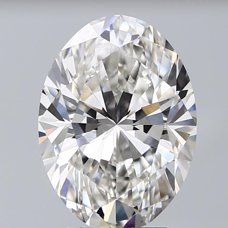 4.14 Carat G-VS1 Oval Lab Diamond