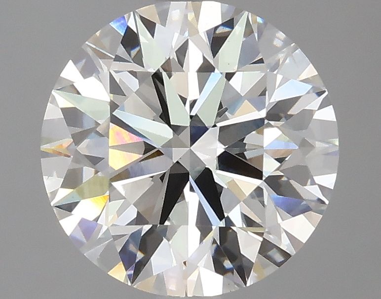 2.82 Carat G-VS2 Round Lab Diamond