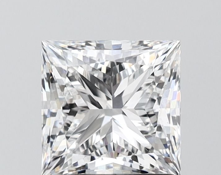 1.85 Carat D-VS1 Princess Lab Diamond