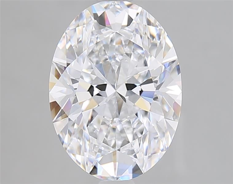 3.02 Carat D-IF Oval Lab Diamond